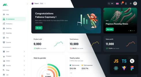 Minimal - Client and Admin Dashboard