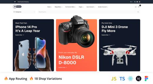 Bazaar Pro - Multipurpose Next.js Ecommerce Template